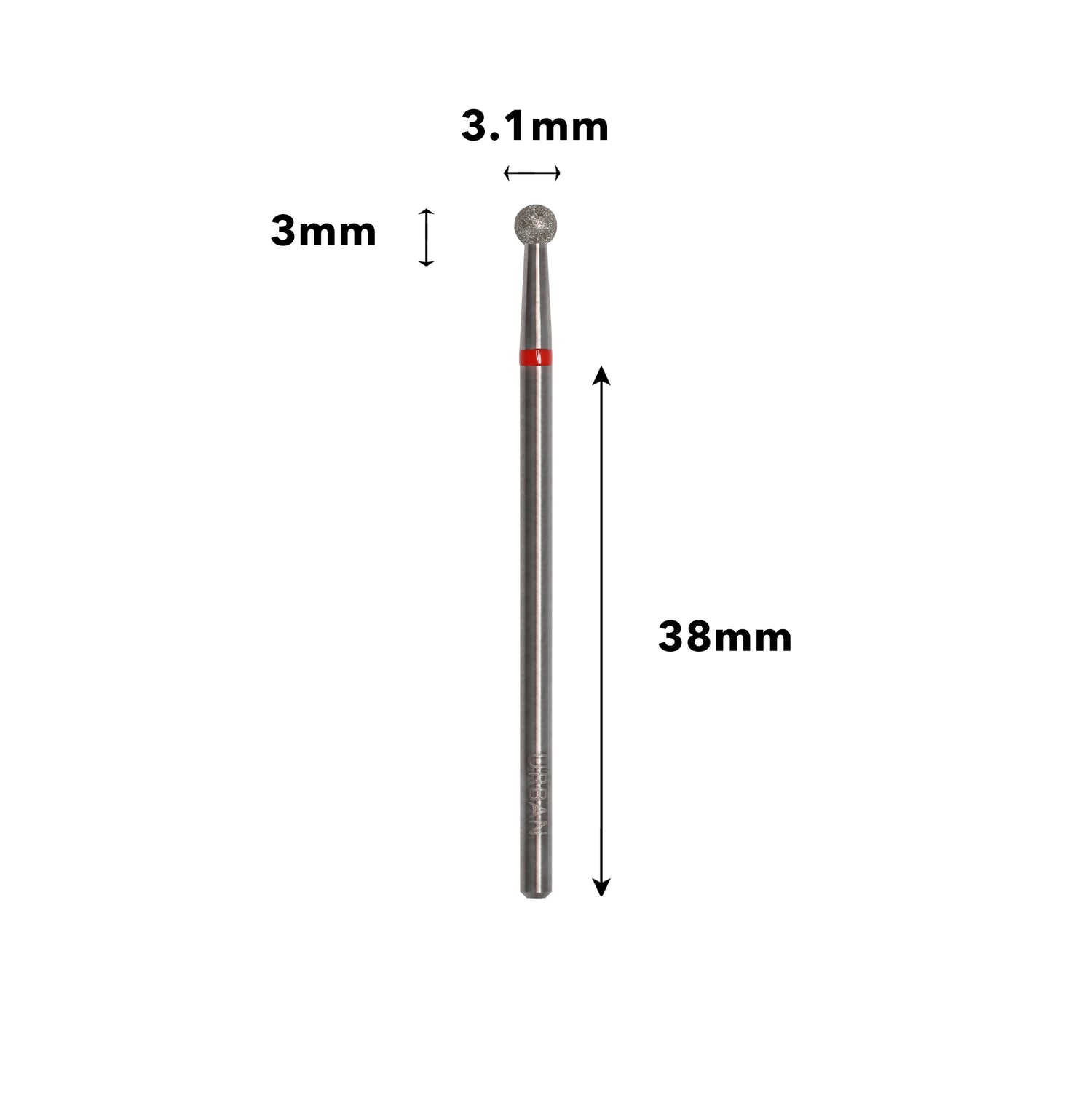 Carbide Diamante Bola Pequena Grão Suave 3,1x3mm_AC0592_03