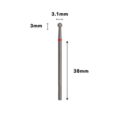 Carbide Diamante Bola Pequena Grão Suave 3,1x3mm_AC0592_03