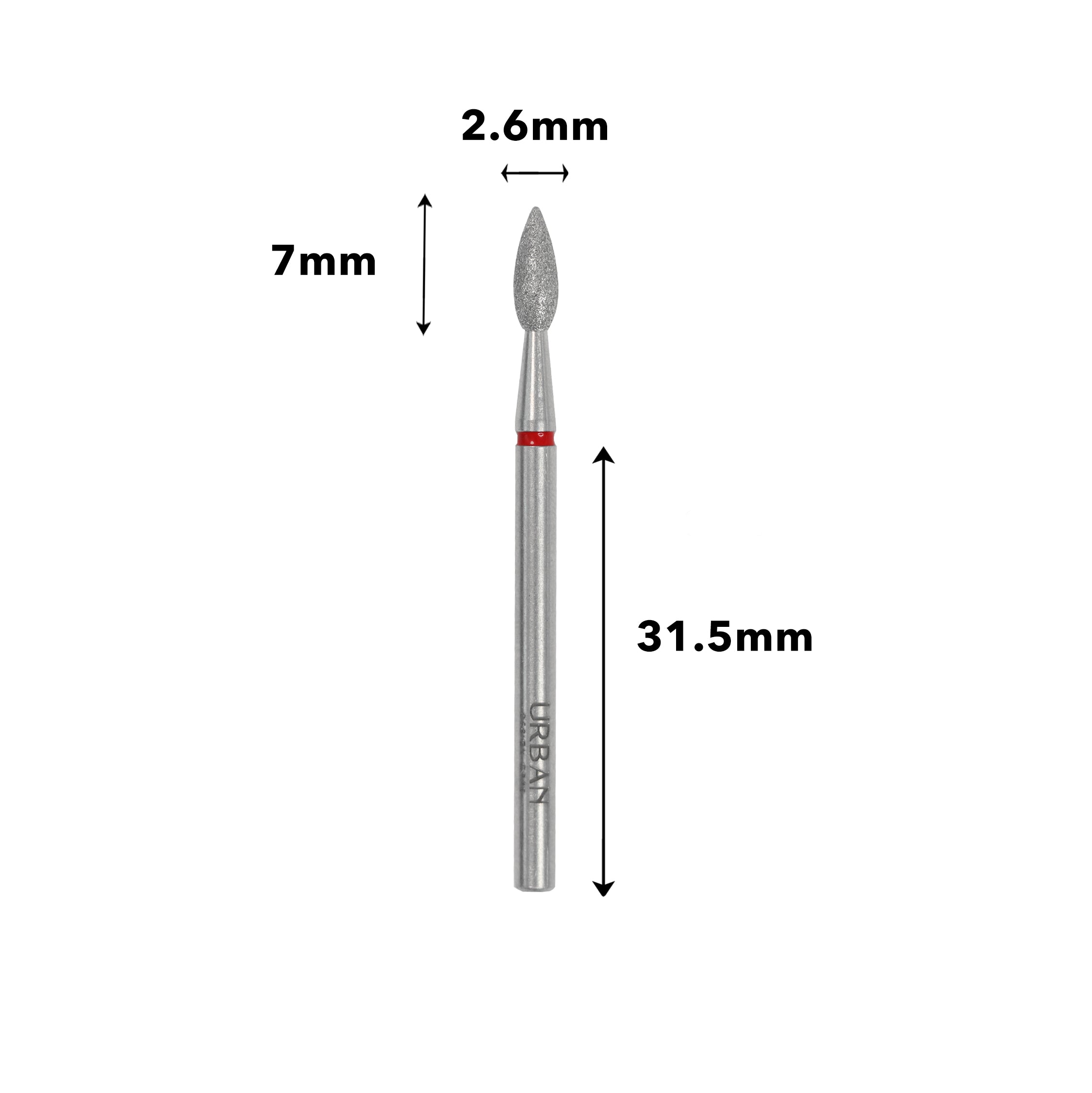 Carbide Gota Diamante Grão Suave_2,6x7mm_DD267060FF_03