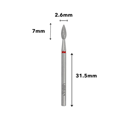 Carbide Gota Diamante Grão Suave_2,6x7mm_DD267060FF_03