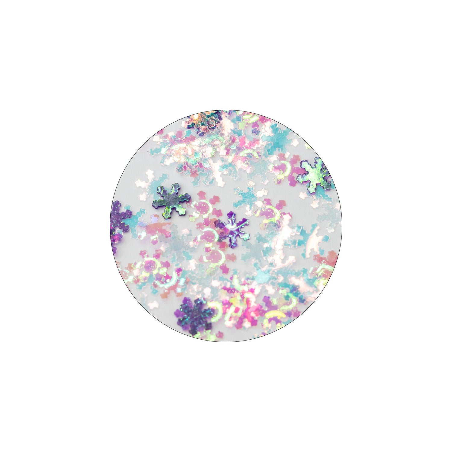 Holo Snowflakes Ultra-Thin Multicolor 3