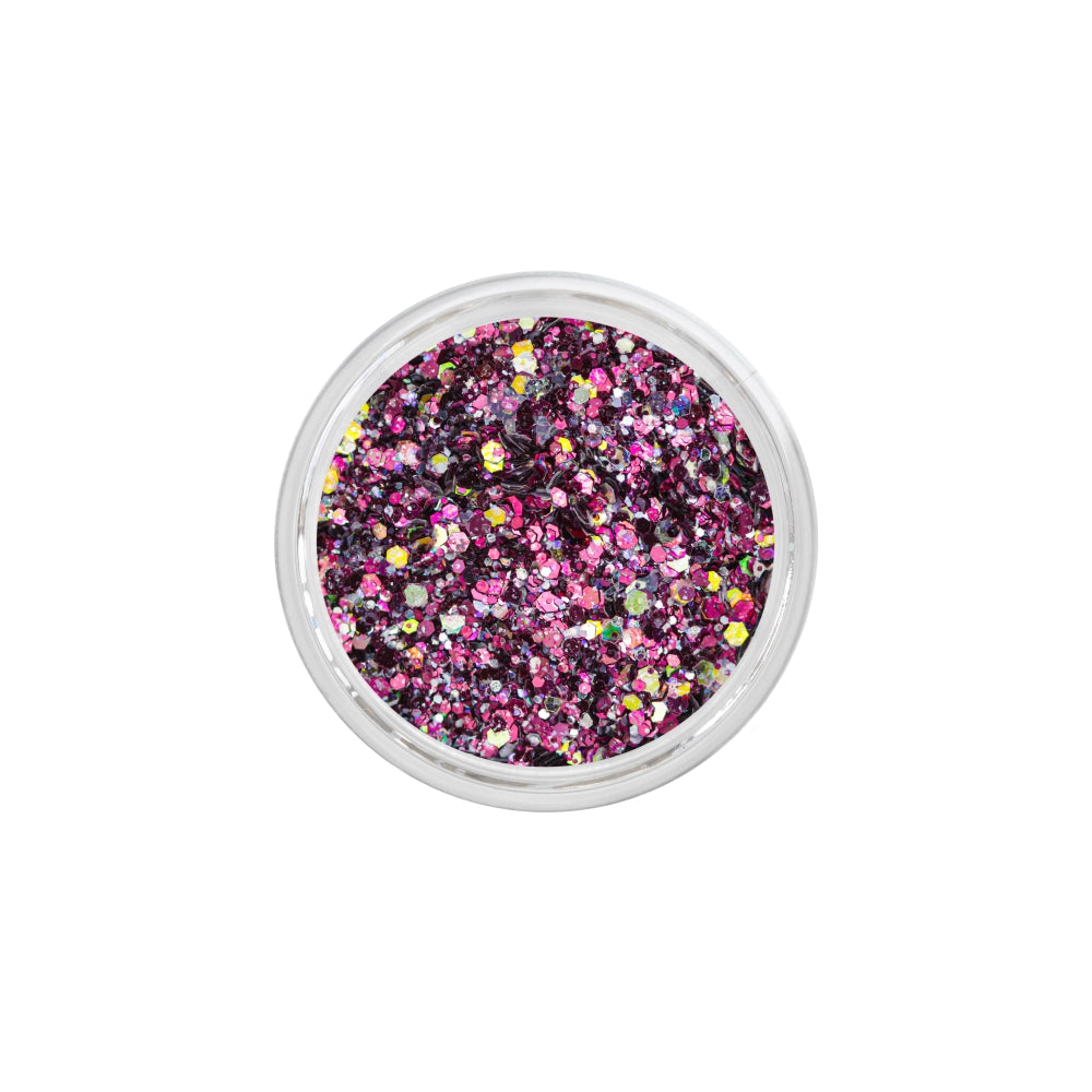 Mini Glitter Dark Pink Imag 2