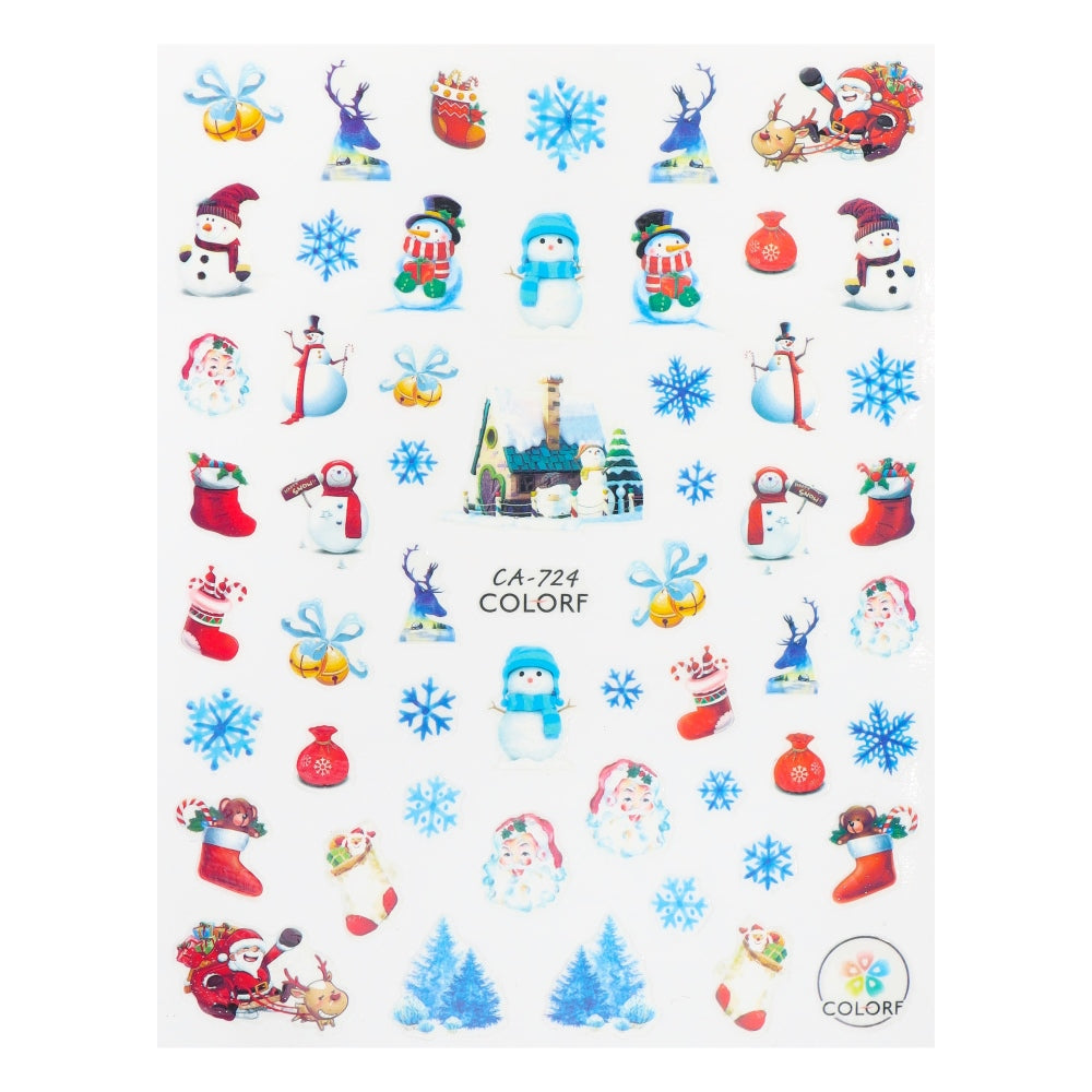 Stiker Xmas Details CA-724